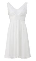 320 la bella dress in white