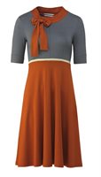 902 kumiko dress in orange
