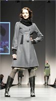 A-Army coat in grey wool